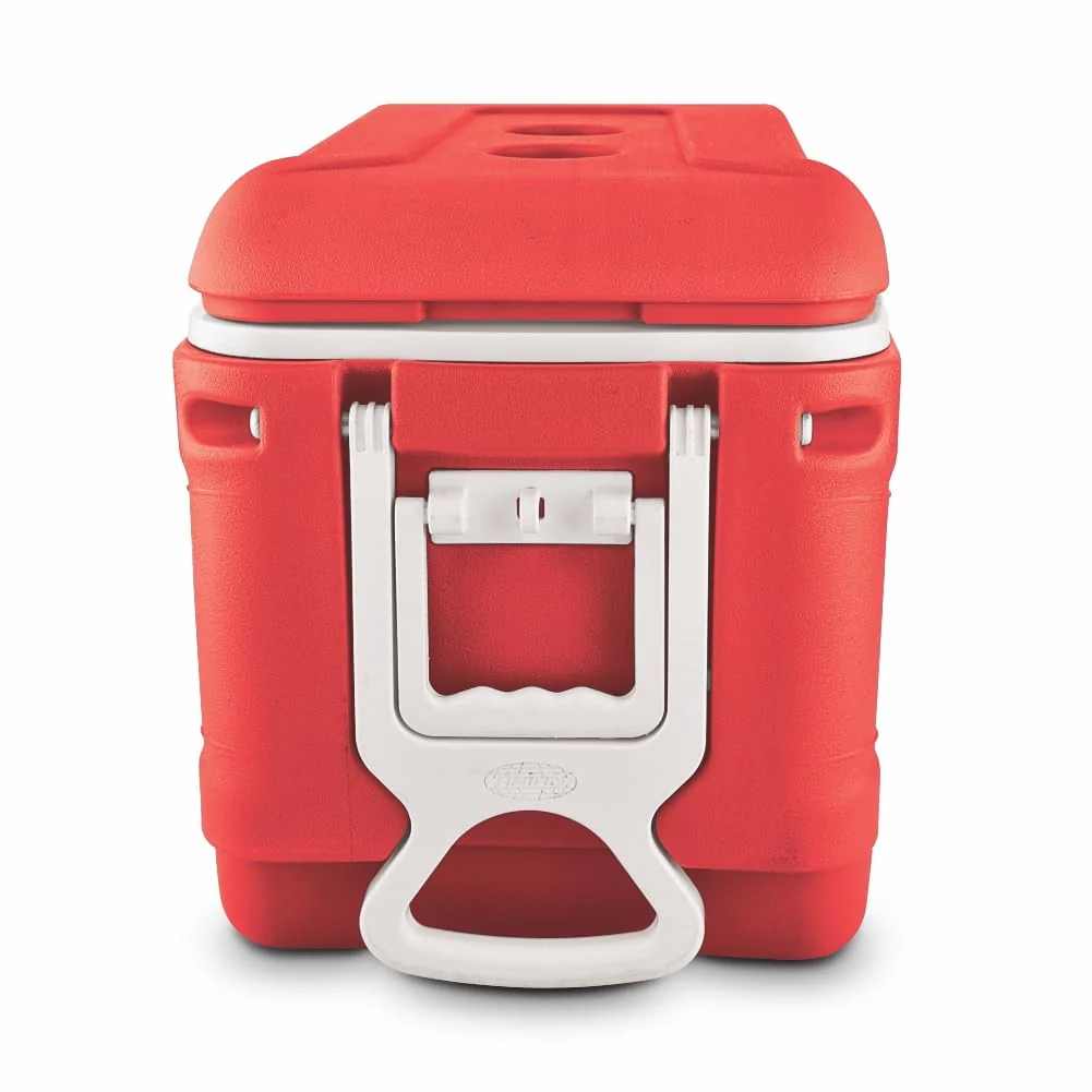 Thermo Wagon Insulated Ice Cooler 45Ltr with Wheels Red Thermo Wagon Insulated Ice Cooler 45Ltr with Wheels Red